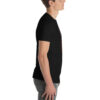 Black Short-Sleeve T-Shirt Jazzy Saying Jazzy Art Saxophone Motif - Image 4