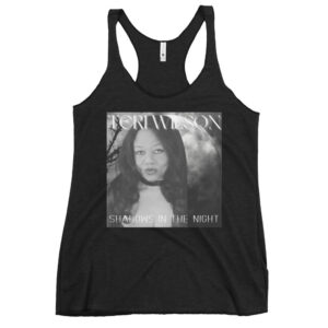 Teri Wilson "Shadows In The Night" Women's Racerback Tank Top